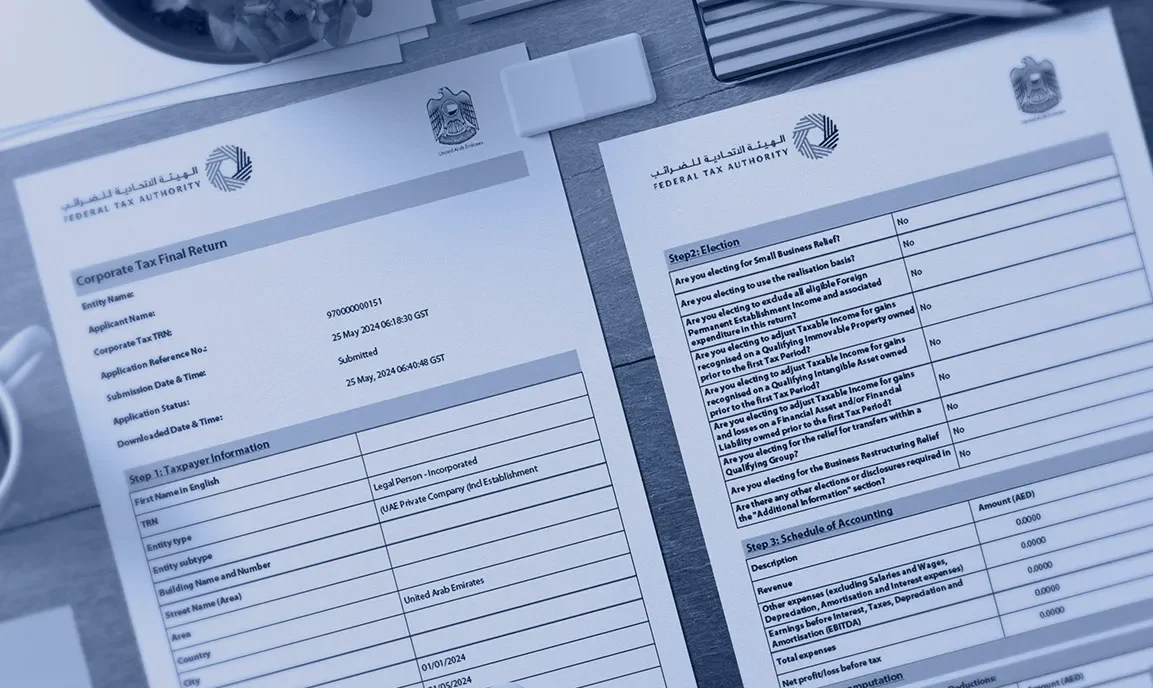 Регистрация в налоговой ОАЭ для оплаты Corporate Tax